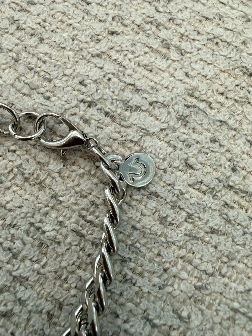 Men's True Religion Silver Bracelet